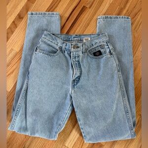 Vintage Harley-Davidson Light Blue Straight Jeans